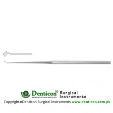 Fisch Micro Dissector Angled to Left Stainless Steel, 15.5 cm - 6"
